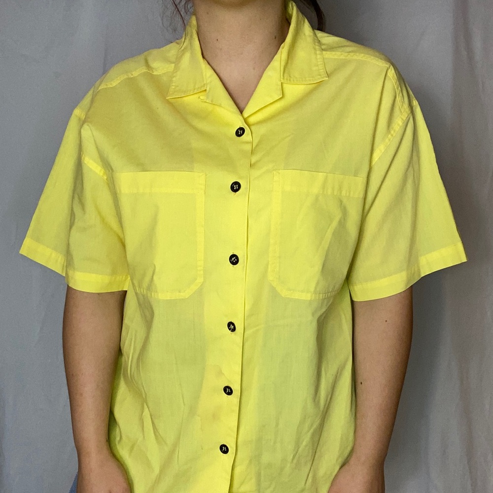 Vintage Yellow Shirt